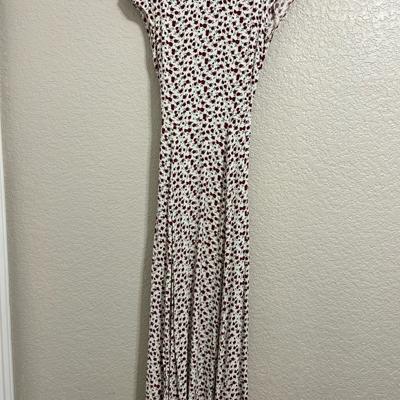 Reformation Gavin Dress Cream Marion Rose Print Size 4 - Picture 6 of 8